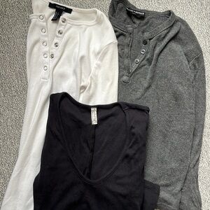 3 Long Sleeve Basics